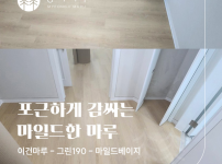 이건마루 그린 190 마일드베이지 시공후기 | 마포 롯데캐슬 레지던스 28평 시공